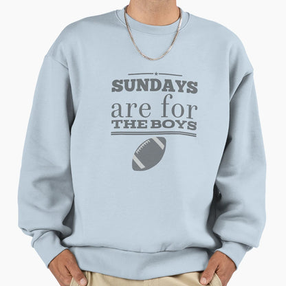 Sundays Are Football Sweatshirt - Unique Graphic Men Women - T-Shirt, Sweatshirt, Hoodie