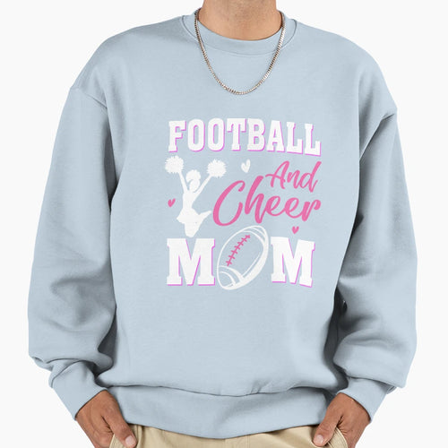Womens Funny Cheerleading Mom Sweatshirt - Graphic Print for Adults - T-Shirt, Sweatshirt, Hoodie