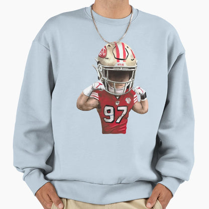 San Francisco 49Ers NB Sweatshirt - Custom Art Print Men Women - T-Shirt, Sweatshirt, Hoodie