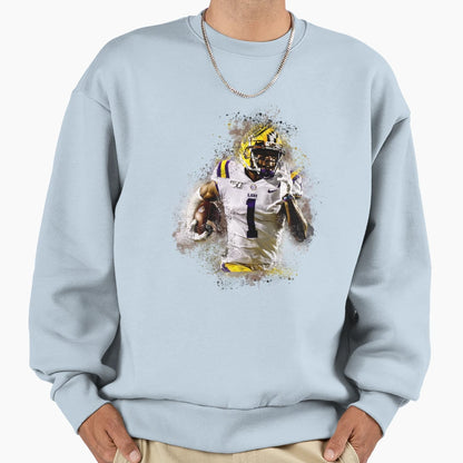 Jamarr Chase Sweatshirt - Custom Art Print Unisex - T-Shirt, Sweatshirt, Hoodie