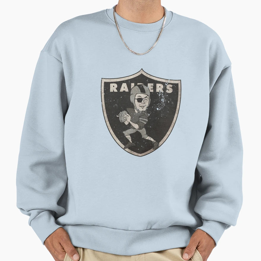 Raiders Football Fan Sweatshirt - Fun Novelty Design Unisex - T-Shirt, Sweatshirt, Hoodie