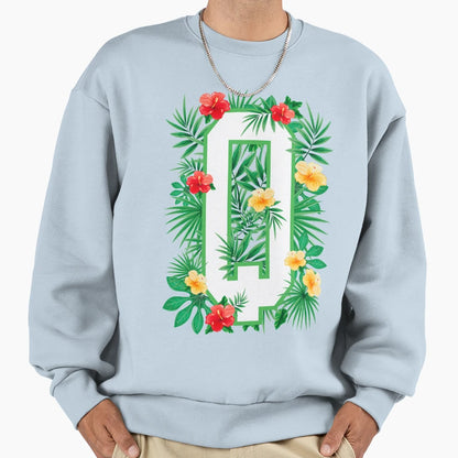 Capital Letter Q Alphabet Monogram Sweatshirt - Graphic Print Men Women - T-Shirt, Sweatshirt, Hoodie