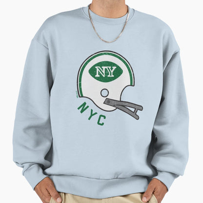 Nyc Dam Good Game Jets Ny Lid Sweatshirt - Minimalist Print Men Women - T-Shirt, Sweatshirt, Hoodie