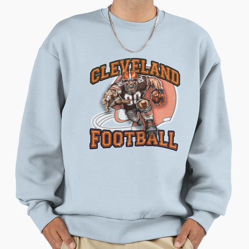 Cleveland Football 5 Sweatshirt - Trendy Graphic Unisex - T-Shirt, Sweatshirt, Hoodie