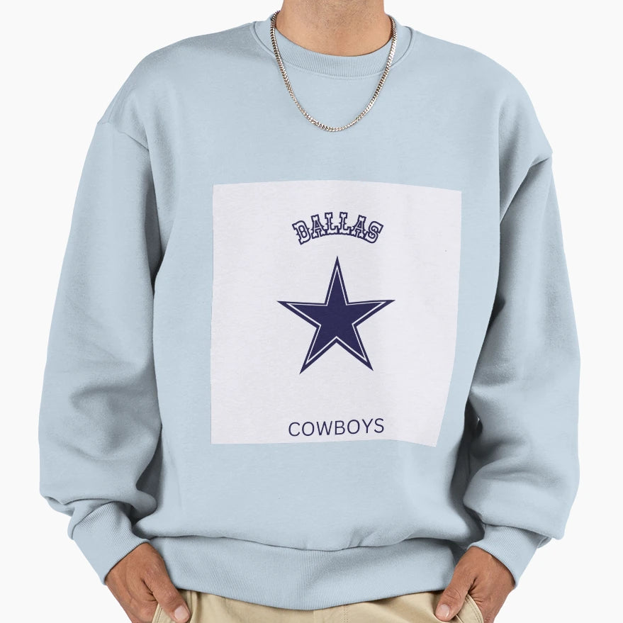 Dallas Cowboys Sweatshirt - Custom Art Print for Adults - T-Shirt, Sweatshirt, Hoodie