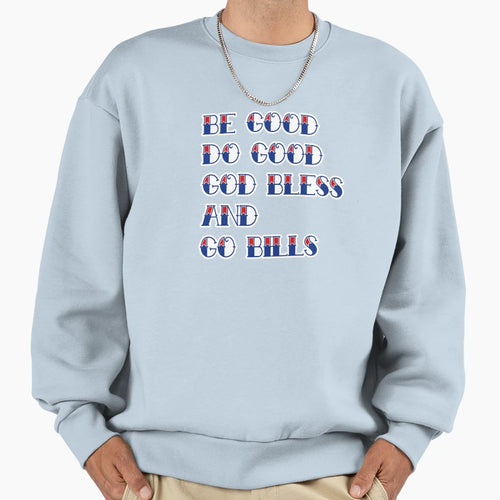 Mvp Go Bills Blue Red V2 Sweatshirt - Novelty Apparel Unisex - T-Shirt, Sweatshirt, Hoodie