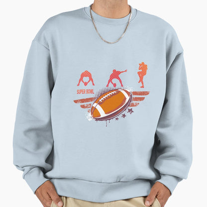 Super Bowl Sweatshirt - Fun Novelty Design for Adults - T-Shirt, Sweatshirt, Hoodie