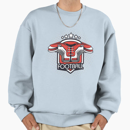 Fotball Sweatshirt - Graphic Print Unisex - T-Shirt, Sweatshirt, Hoodie