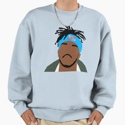 Ksi Illustration Sweatshirt - Unique Graphic Men Women - T-Shirt, Sweatshirt, Hoodie