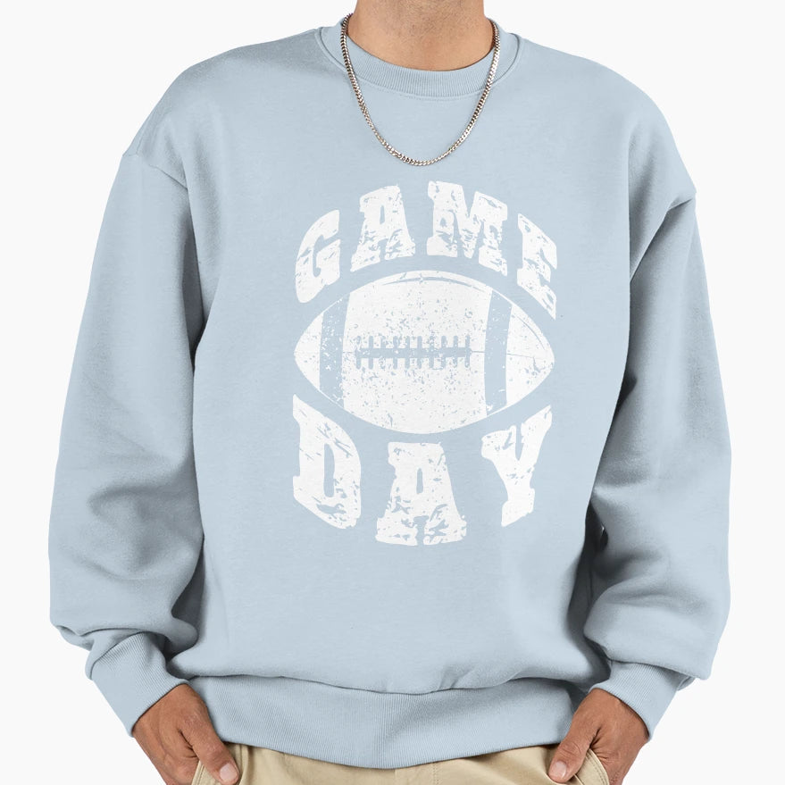 Game Day Football Sweatshirt - Custom Art Print Men Women - T-Shirt, Sweatshirt, Hoodie