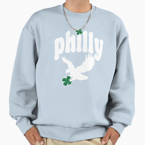 Philly St Patricks Day Sweatshirt - Casual Everyday Wear Men Women - T-Shirt, Sweatshirt, Hoodie