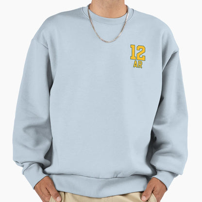 12 Ar Yellow Sweatshirt - Custom Art Print Men Women - T-Shirt, Sweatshirt, Hoodie
