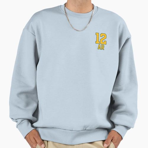 12 Ar Yellow Sweatshirt - Custom Art Print Men Women - T-Shirt, Sweatshirt, Hoodie