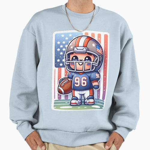 American Football Sweatshirt - Unique Graphic Unisex - T-Shirt, Sweatshirt, Hoodie