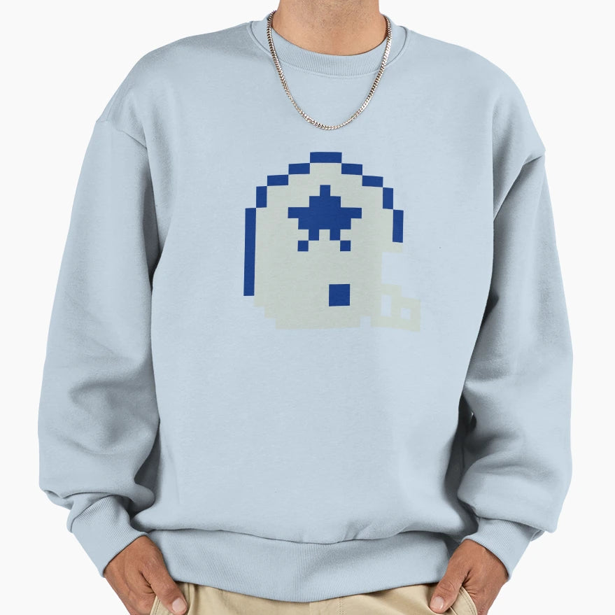 8 Bit Dallas Sweatshirt - Custom Art Print for Adults - T-Shirt, Sweatshirt, Hoodie