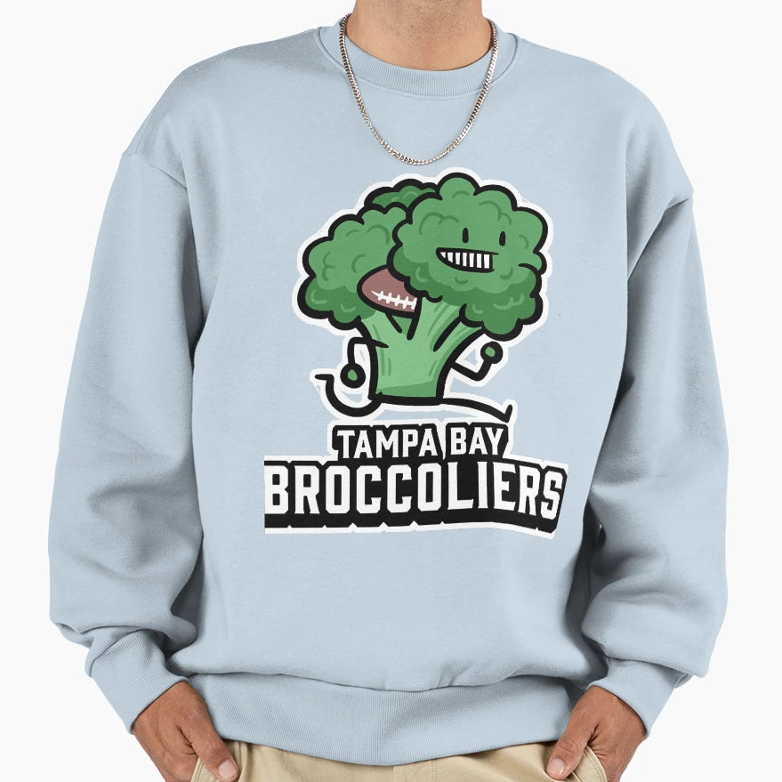 Tampa Bay Broccoliers Sweatshirt - Custom Art Print Unisex - T-Shirt, Sweatshirt, Hoodie