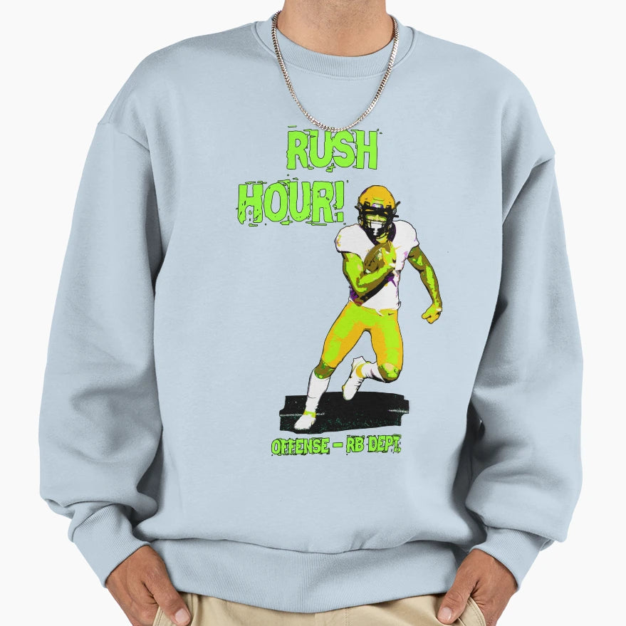 Rush Hour Sweatshirt - Trendy Graphic Men Women - T-Shirt, Sweatshirt, Hoodie