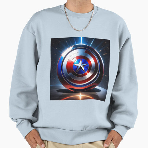 America Shield Sweatshirt - Streetwear Style Men Women - T-Shirt, Sweatshirt, Hoodie