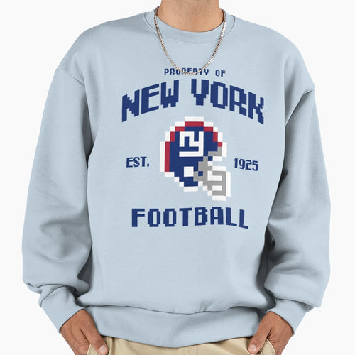 Property New York Giants Football Sweatshirt - Graphic Print for Adults - T-Shirt, Sweatshirt, Hoodie