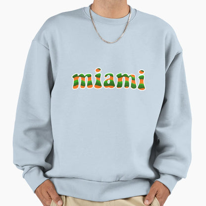 University Miami Sweatshirt - Casual Everyday Wear Unisex - T-Shirt, Sweatshirt, Hoodie