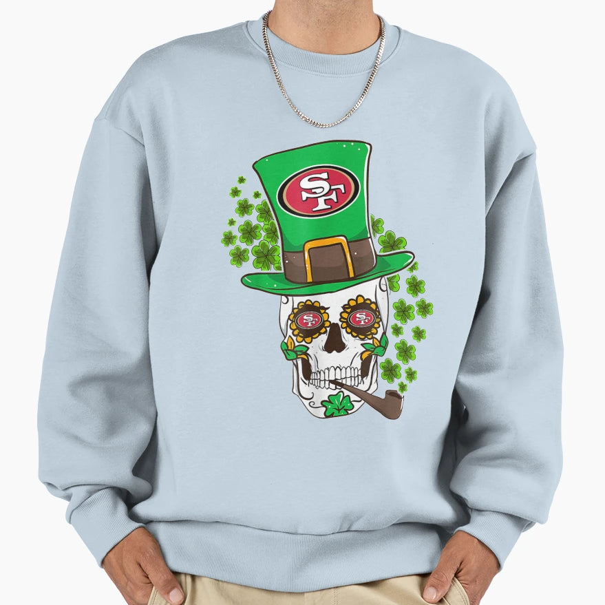 Funny St Patricks Day Irish Sweatshirt - Aesthetic Graphic for Adults - T-Shirt, Sweatshirt, Hoodie