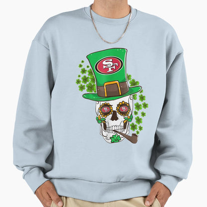 Funny St Patricks Day Irish Sweatshirt - Aesthetic Graphic for Adults - T-Shirt, Sweatshirt, Hoodie