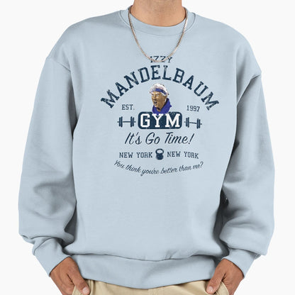 Izzy Mandelbaum Gym Lts Sweatshirt - Trendy Graphic Men Women - T-Shirt, Sweatshirt, Hoodie