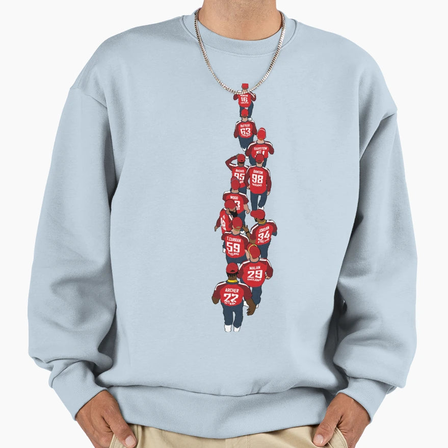 England T20 Team Sweatshirt - Trendy Graphic for Adults - T-Shirt, Sweatshirt, Hoodie
