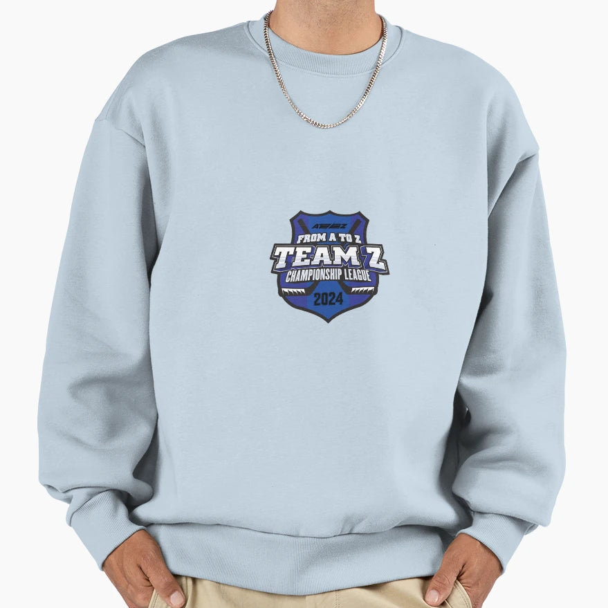 Ateez Team Z Sweatshirt - Custom Art Print for Adults - T-Shirt, Sweatshirt, Hoodie