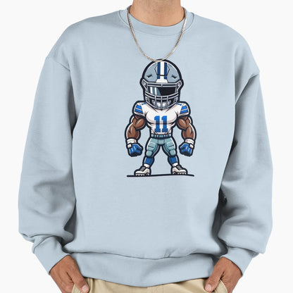 Mini Micah Pro Toon Sweatshirt - Minimalist Print Men Women - T-Shirt, Sweatshirt, Hoodie