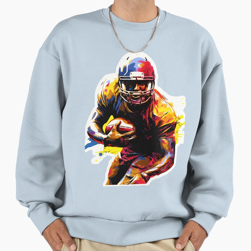 Football Players Sweatshirt - Trendy Graphic Unisex - T-Shirt, Sweatshirt, Hoodie