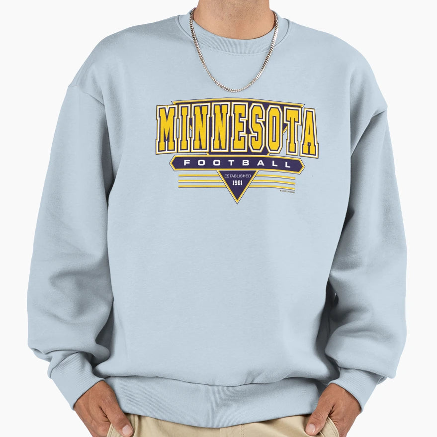 Minnesota Football Vikings Inspired Sweatshirt - Trendy Graphic Men Women - T-Shirt, Sweatshirt, Hoodie