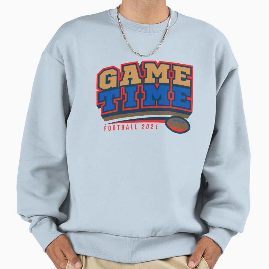 Game Time Sweatshirt - Custom Art Print Men Women - T-Shirt, Sweatshirt, Hoodie