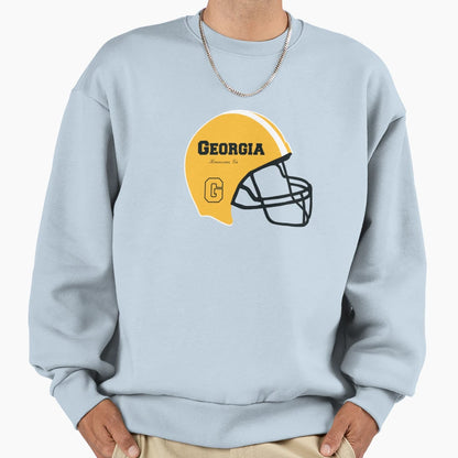 Kennesaw Georgia Ga Football Helmet Sweatshirt - Aesthetic Graphic Unisex - T-Shirt, Sweatshirt, Hoodie
