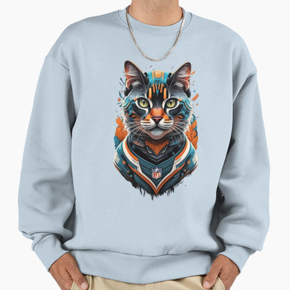 Football Player Sweatshirt - Minimalist Print for Adults - T-Shirt, Sweatshirt, Hoodie