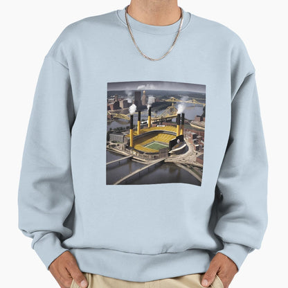 Pittsburgh Steelers Stadium Sweatshirt - Fun Novelty Design Men Women - T-Shirt, Sweatshirt, Hoodie