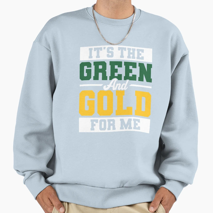 Its Green And Gold Me Humorous Hbcu T-Shirt - Trendy Graphic for Adults - T-Shirt, Sweatshirt, Hoodie