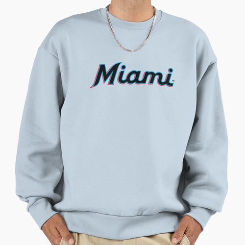 Best Seller Miami Marlin S Logo Sweatshirt - Graphic Print Men Women - T-Shirt, Sweatshirt, Hoodie