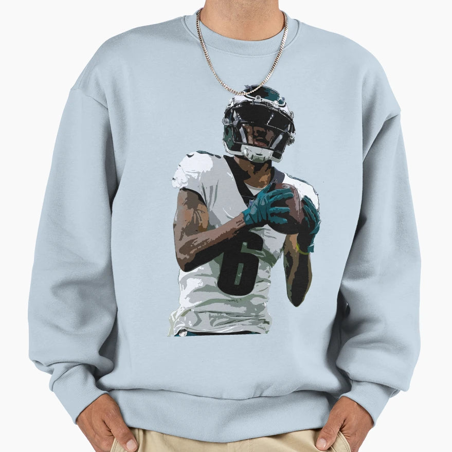 Devonta Smith Sweatshirt - Unique Graphic Men Women - T-Shirt, Sweatshirt, Hoodie