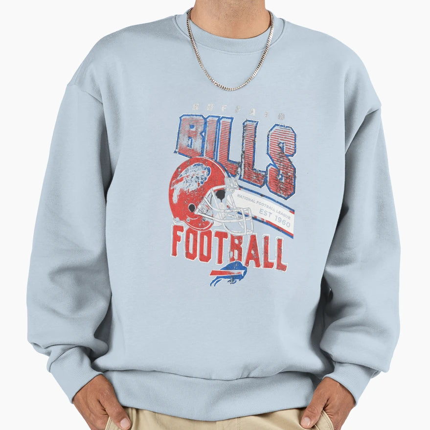 Buffalo Bills Follow Leader Sweatshirt - Fun Novelty Design Unisex - T-Shirt, Sweatshirt, Hoodie