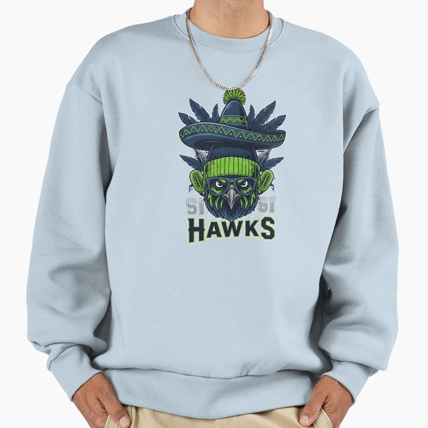 Seattle Seahawks Sweatshirt - Streetwear Style Unisex - T-Shirt, Sweatshirt, Hoodie