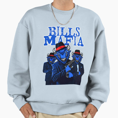 Bills Mafia Sweatshirt - Graphic Print Unisex - T-Shirt, Sweatshirt, Hoodie