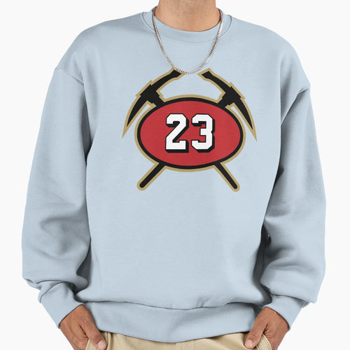 Christian Freaking Mccaffrey Sweatshirt - Trendy Graphic Men Women - T-Shirt, Sweatshirt, Hoodie