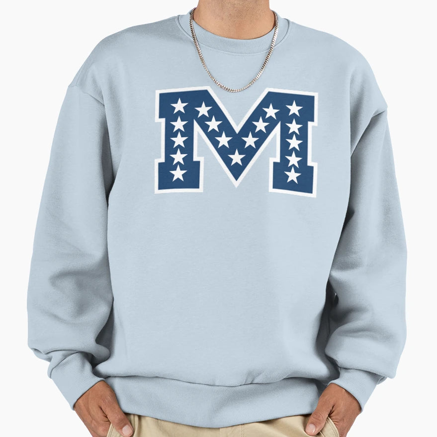 Battle M Sweatshirt - Novelty Apparel Men Women - T-Shirt, Sweatshirt, Hoodie