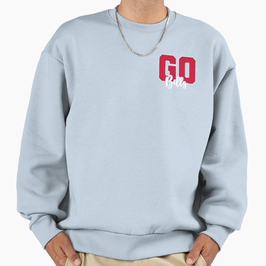 Go Bills 2021 Sweatshirt - Aesthetic Graphic for Adults - T-Shirt, Sweatshirt, Hoodie