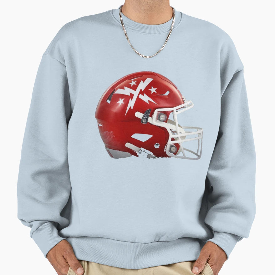 Dc Helmet Sweatshirt - Novelty Apparel Men Women - T-Shirt, Sweatshirt, Hoodie