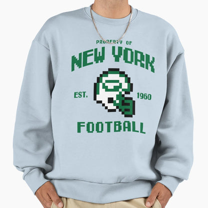 Property New York Jets Football Sweatshirt - Aesthetic Graphic for Adults - T-Shirt, Sweatshirt, Hoodie