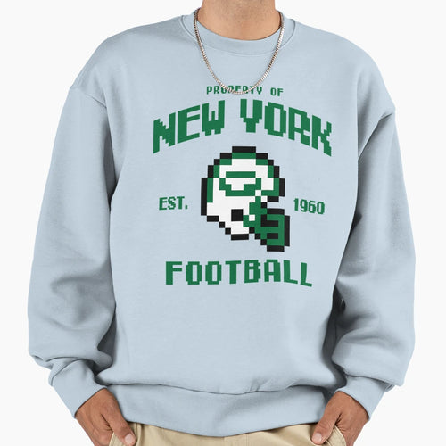 Property New York Jets Football Sweatshirt - Aesthetic Graphic for Adults - T-Shirt, Sweatshirt, Hoodie