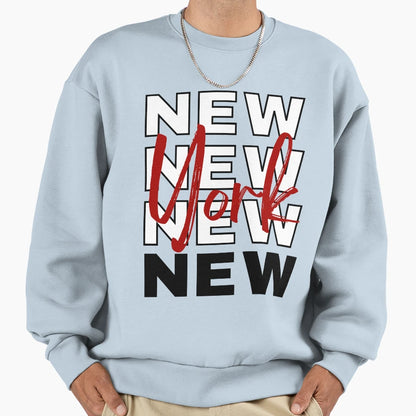 New York Sweatshirt - Unique Graphic for Adults - T-Shirt, Sweatshirt, Hoodie