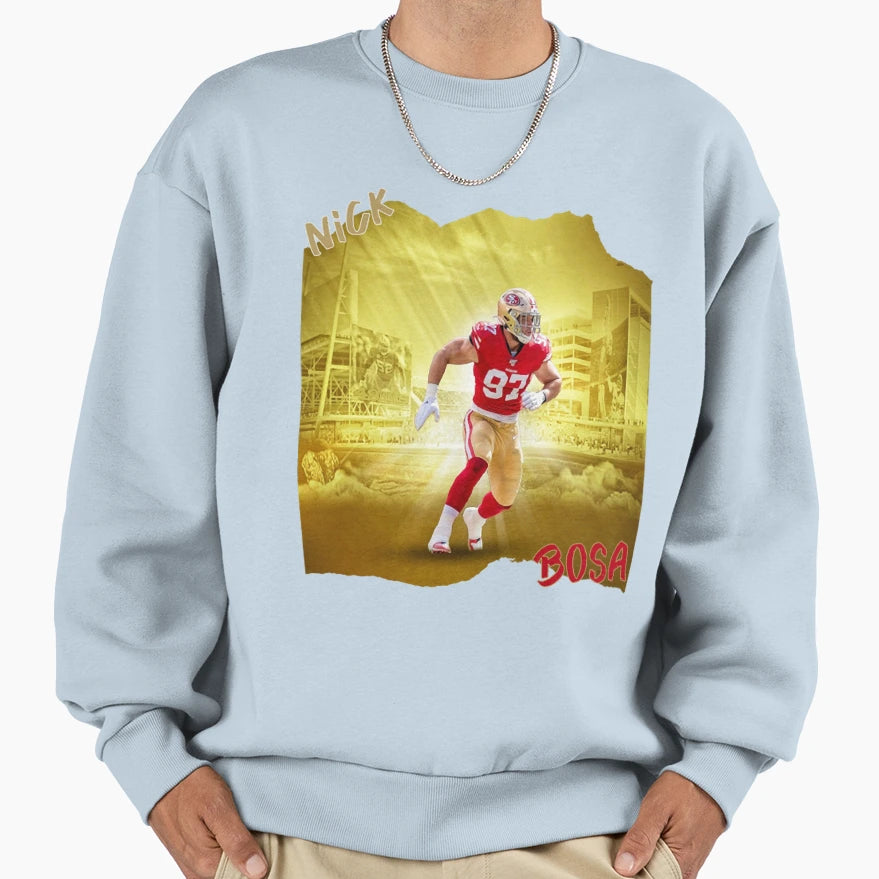 Sports American Football Sweatshirt - Fun Novelty Design for Adults - T-Shirt, Sweatshirt, Hoodie